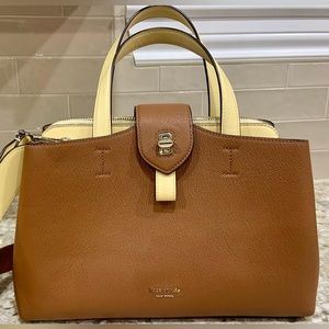 Kate Spade - triple compartment, handbag with shoulder strap